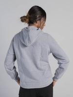 Hoodie Woman Regular Fit Gris Jaspe