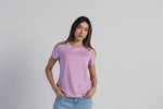 Tshirt Woman Regular Lila