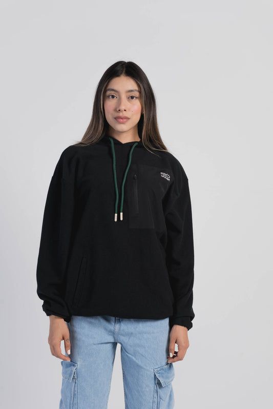 Hoodie Oversized - Unisex Negro