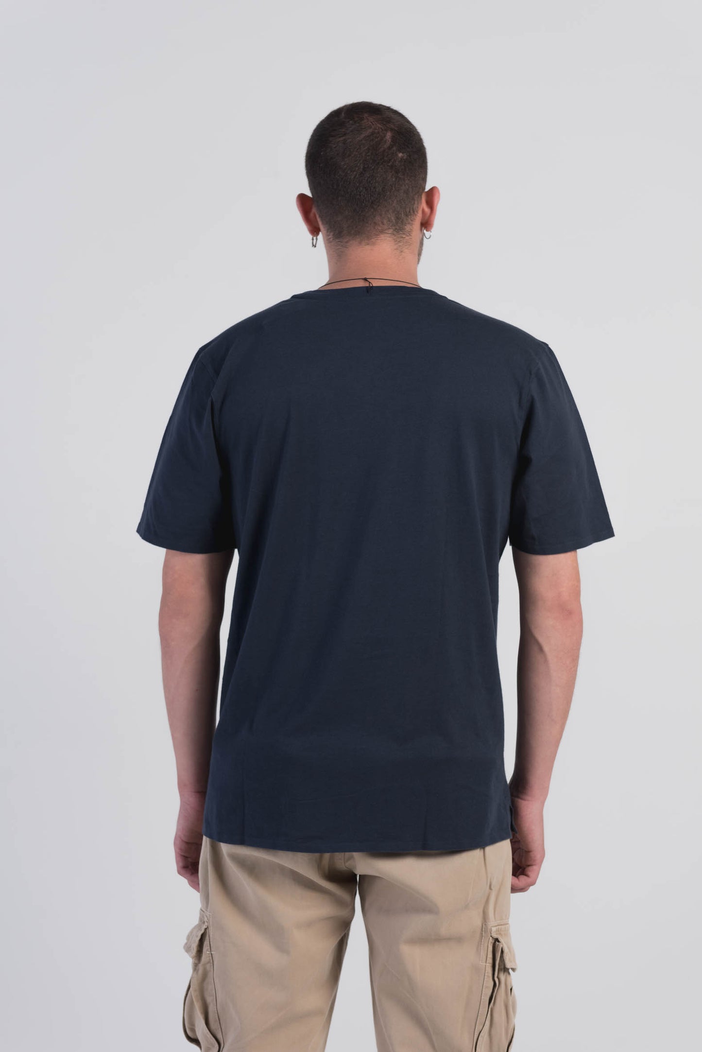 Tshirt Man Regular Navy